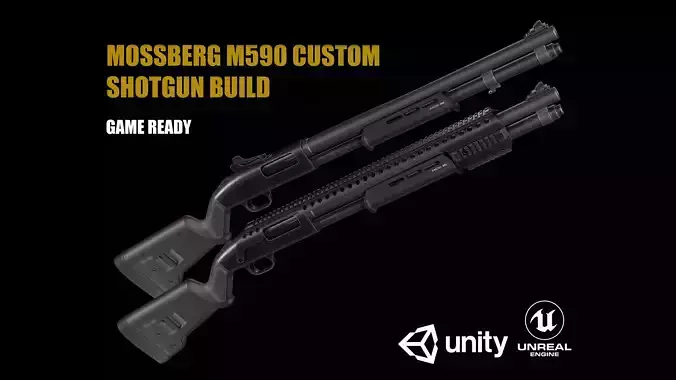 Mossberg 590 Custom 12 Gauge Shotgun Build