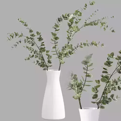 Faux Eucalyptus Branch