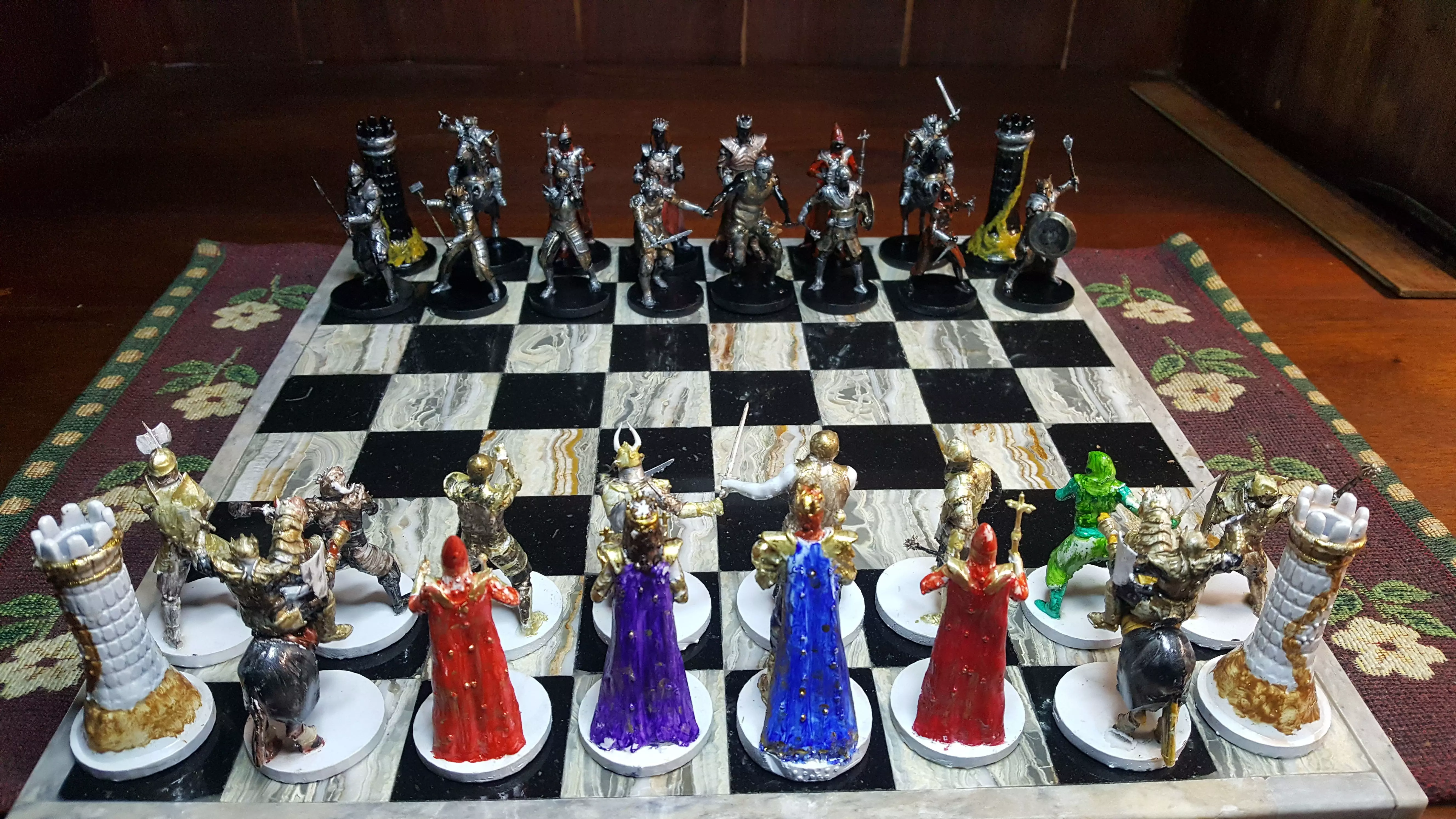 Chess Set Free 3D model