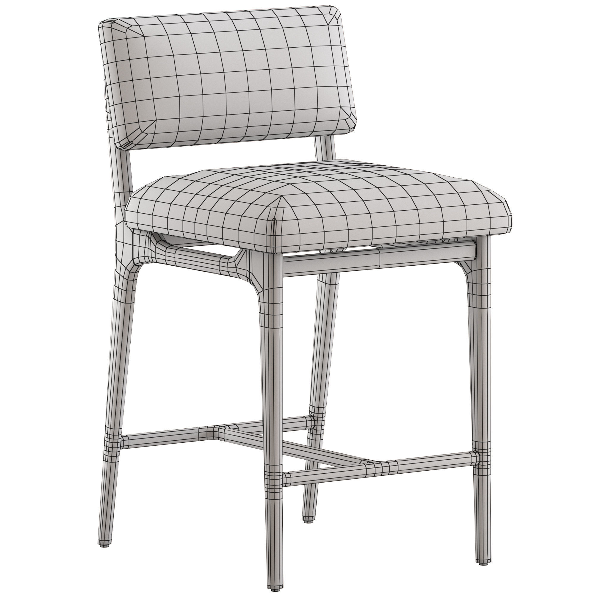 CB2 Selby Counter Stool 3D model_5