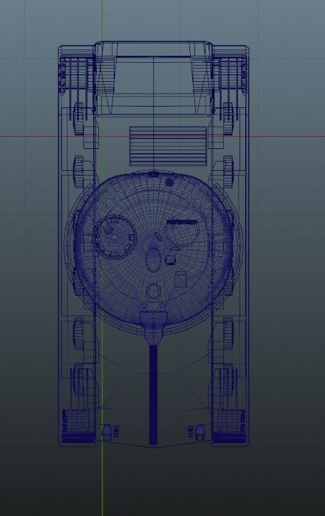 Object 775 Soviet Cold War Prototype Tank Pancake Tank Low Poly 3D print model_4