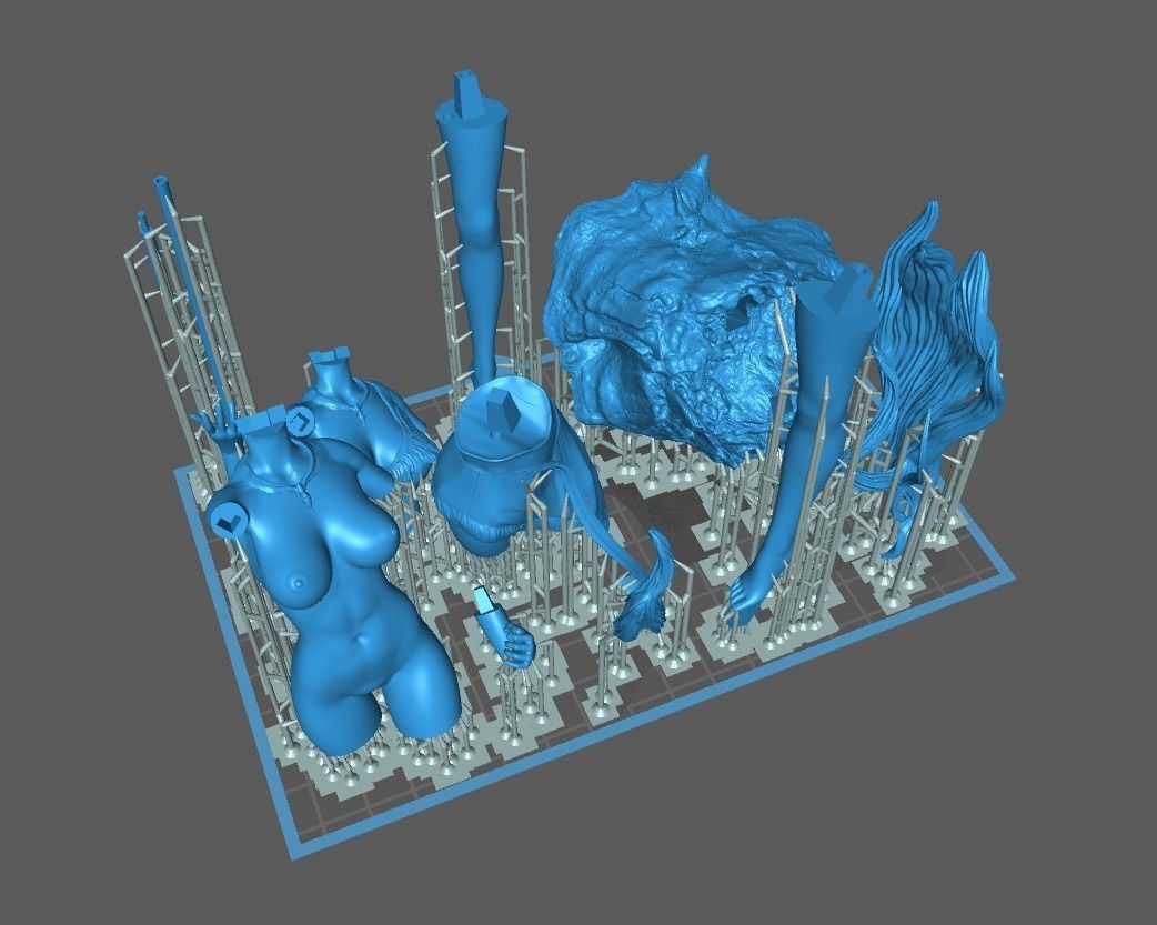 Pocahontas - 1to10 STL file 3D print model 3D print model_27