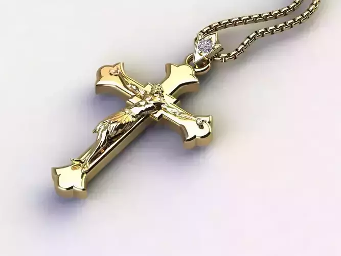 Jesus Christ Cross Pendant  4