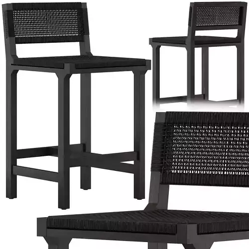 CB2 Wrapped Counter Stool