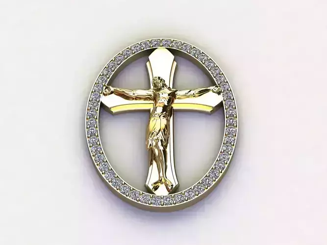 Jesus Christ Cross Pendant  19