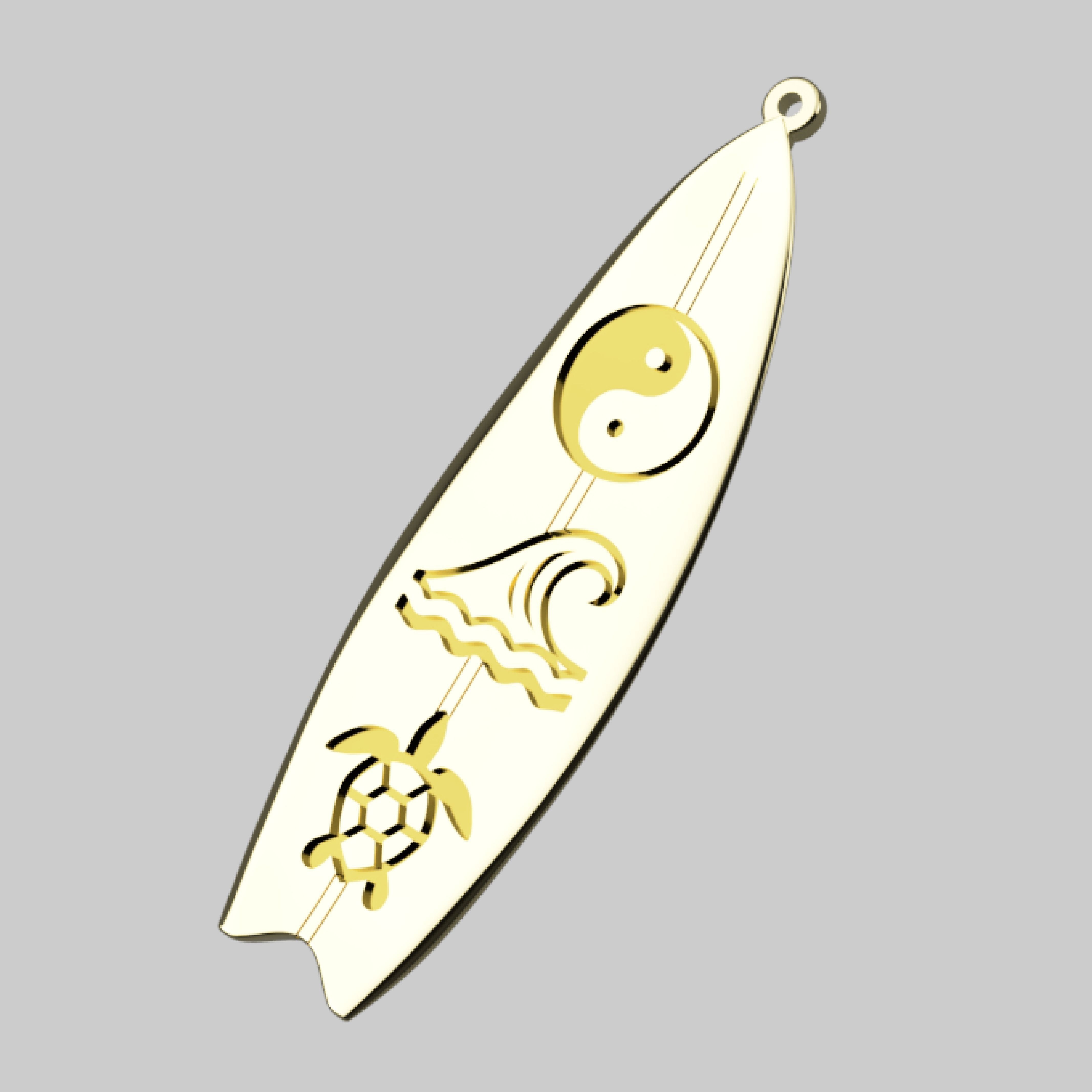 Surf Table - Tabla de Surf 3D print model_4