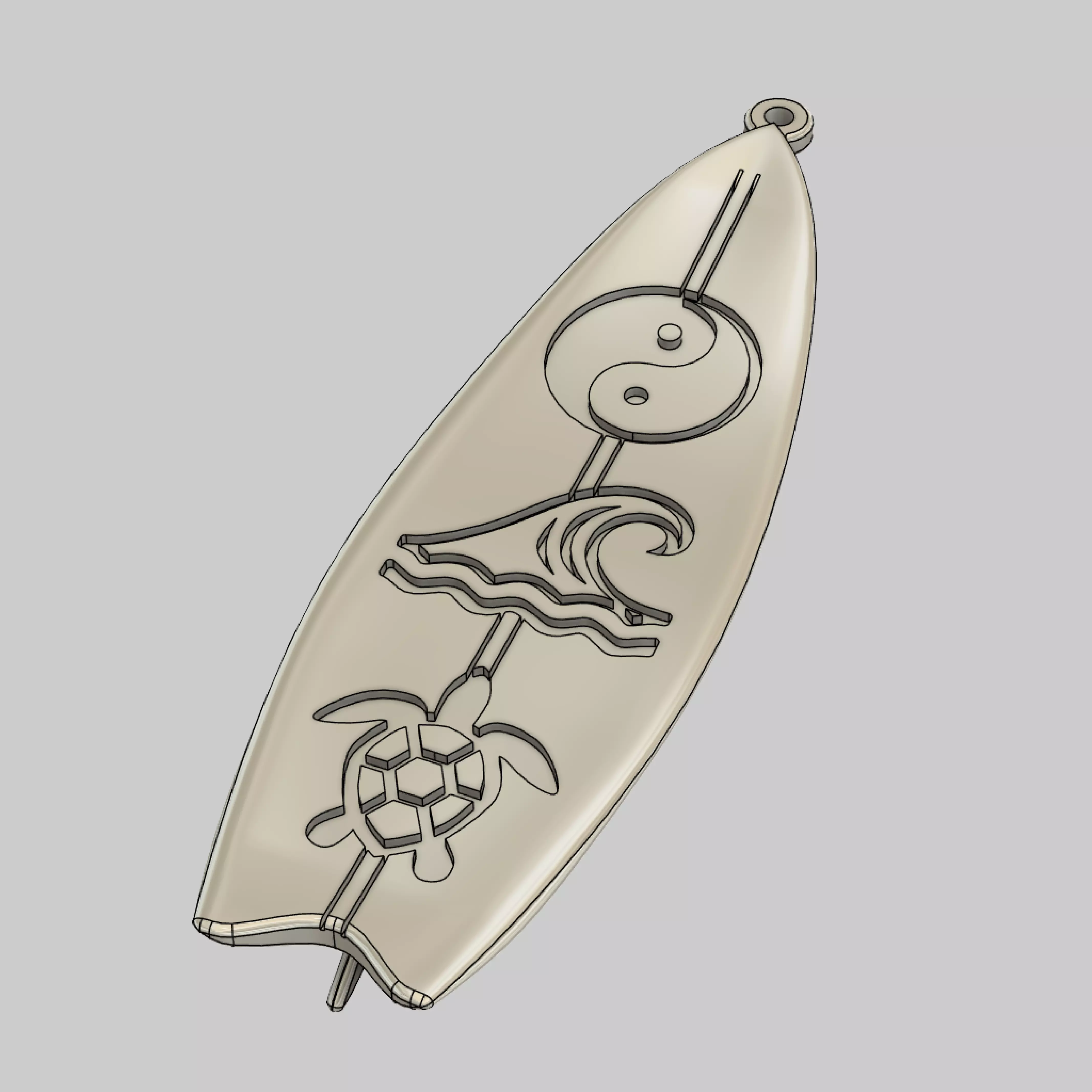 Surf Table - Tabla de Surf 3D print model_0