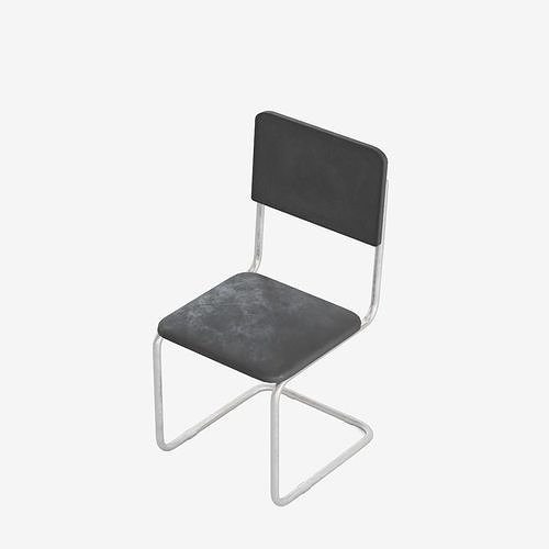 Office Chair Low-poly 3D model