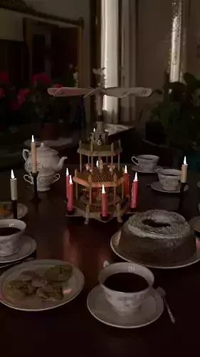 Christmas Pyramid 3D model