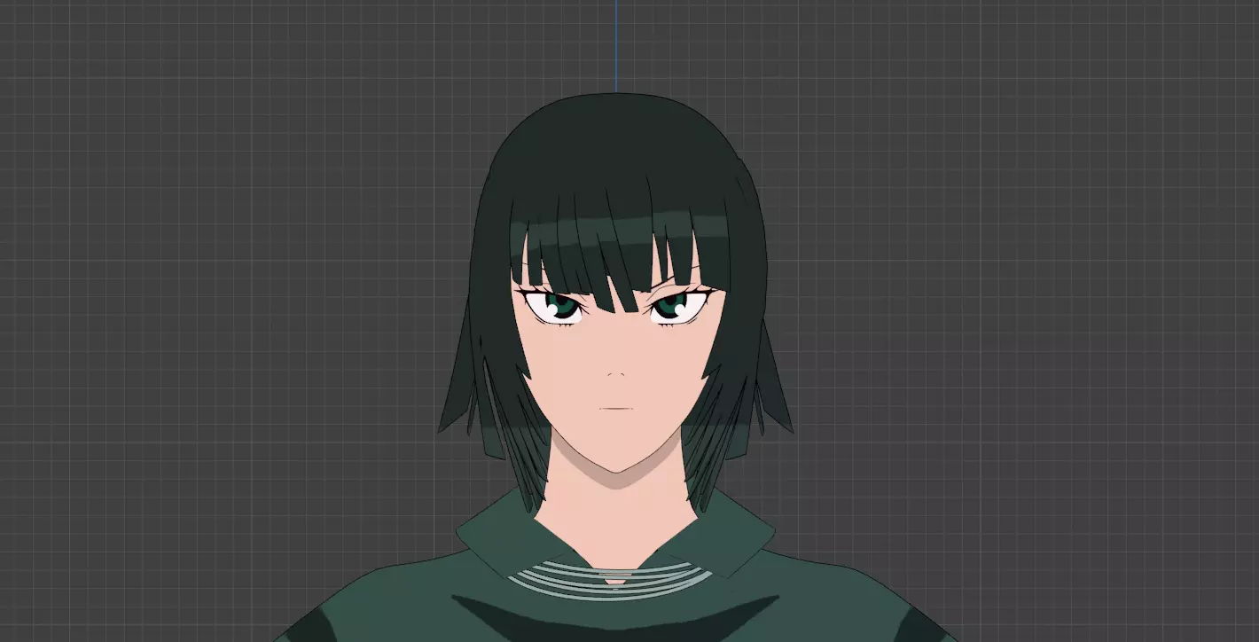 Fubuki 3D model_0