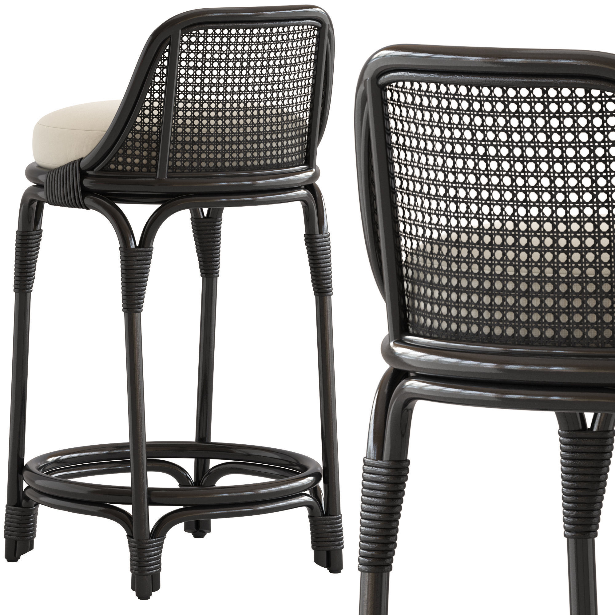 CB2 Coba Counter Stool 3D model_1