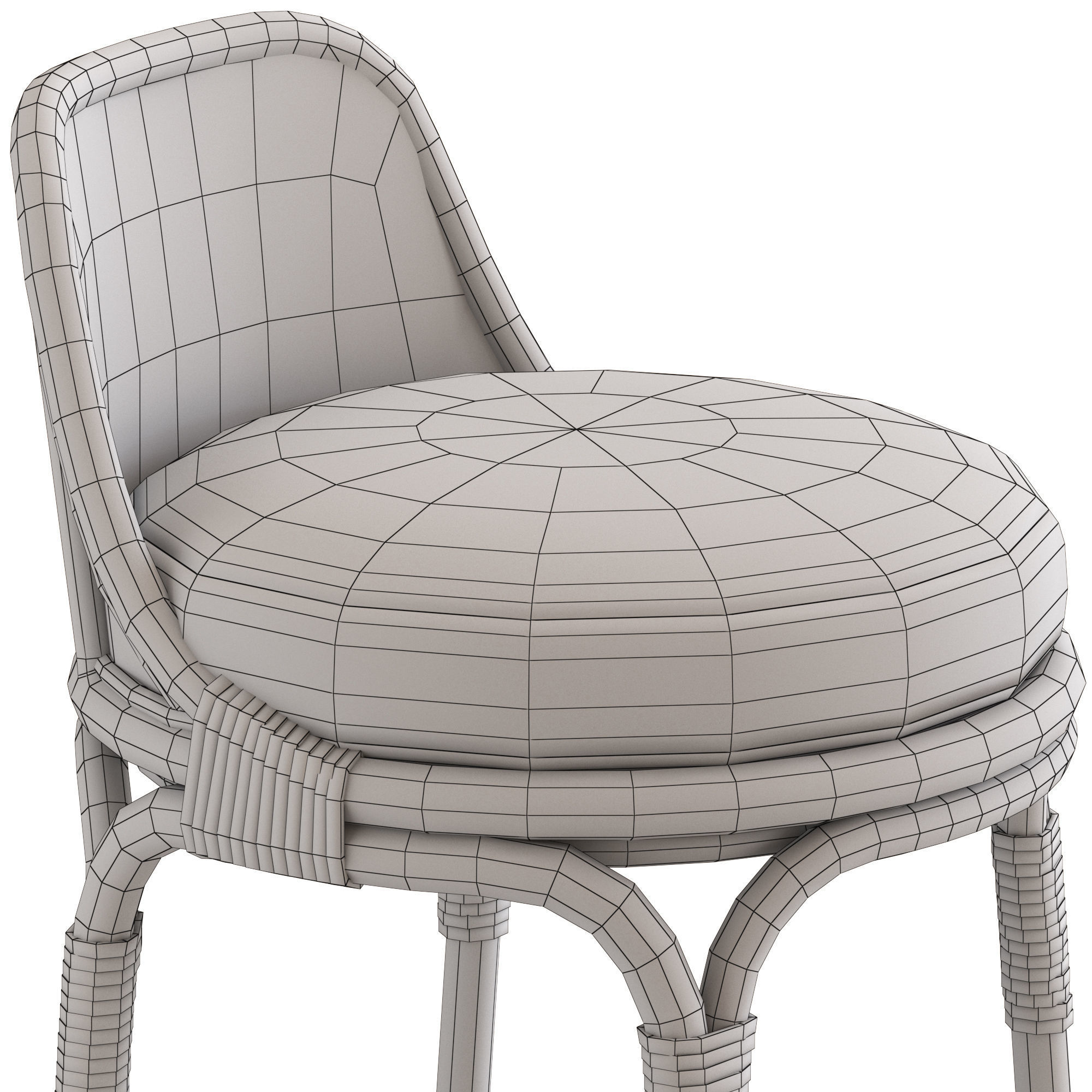 CB2 Coba Counter Stool 3D model_4