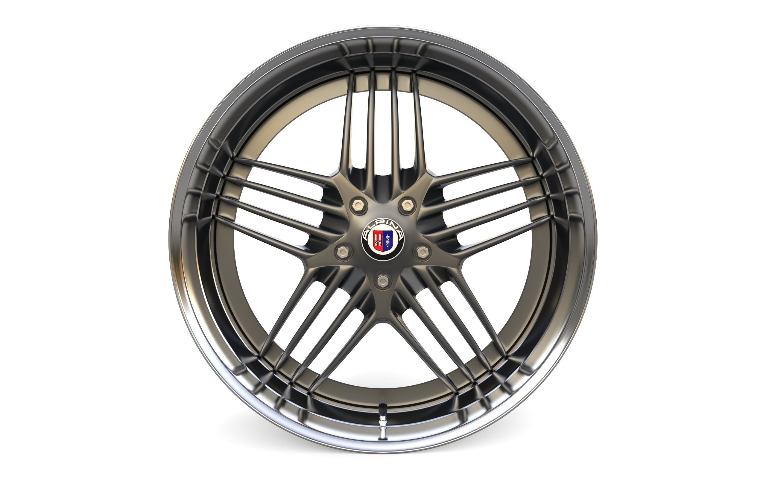ALPINA Custom wheel 3D model_2