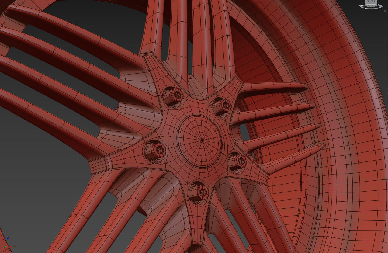 ALPINA Custom wheel 3D model_31