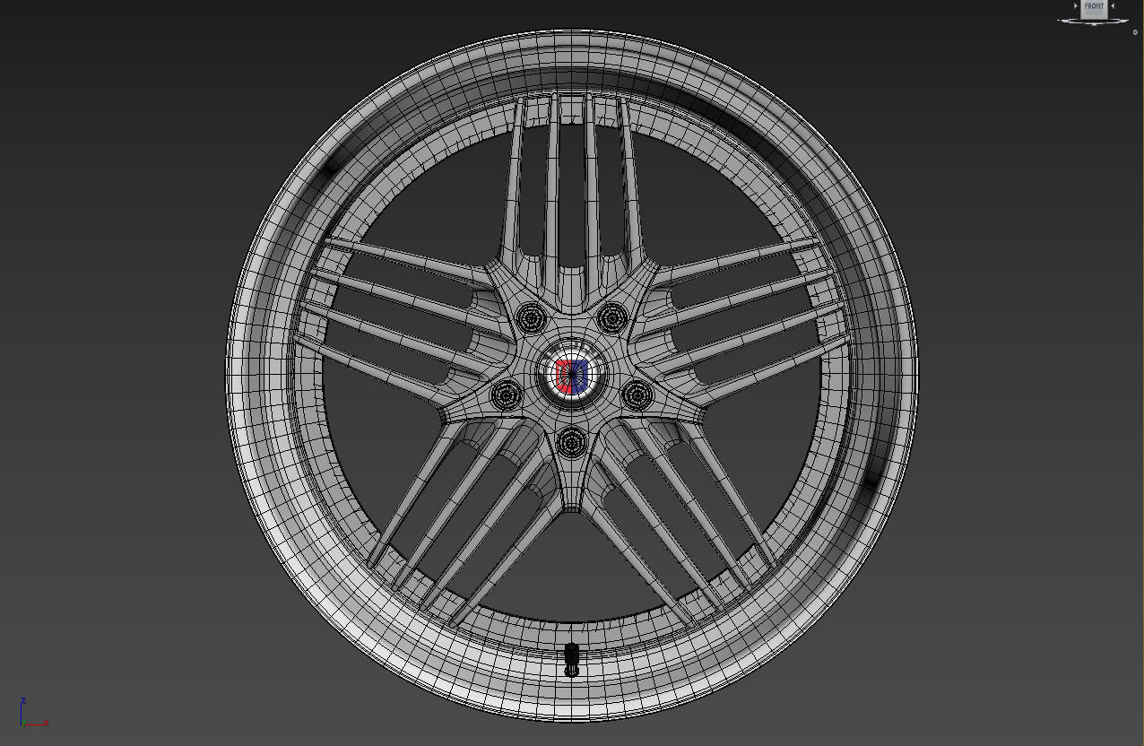 ALPINA Custom wheel 3D model_34