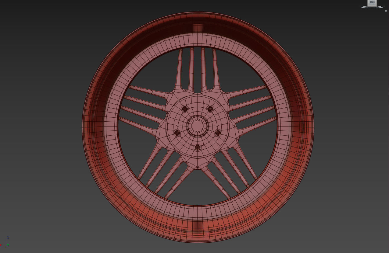 ALPINA Custom wheel 3D model_39