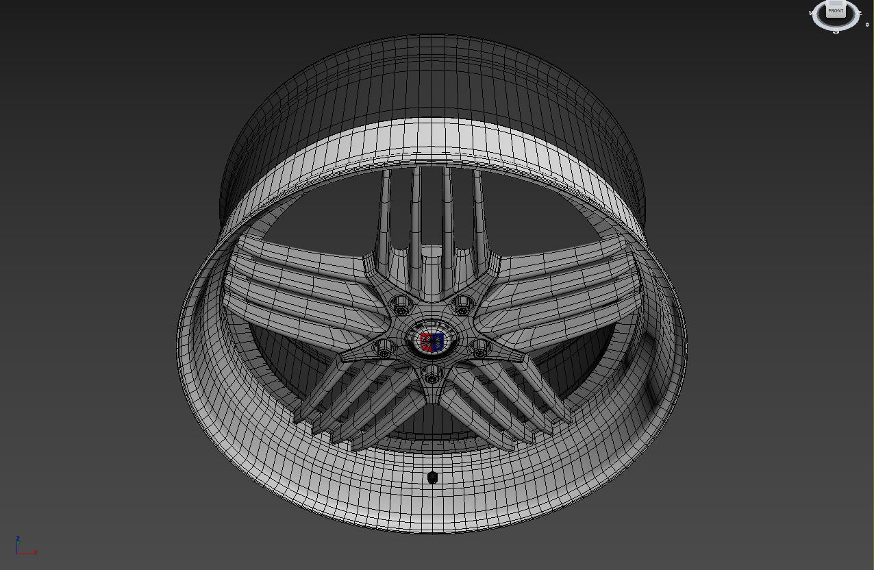 ALPINA Custom wheel 3D model_18