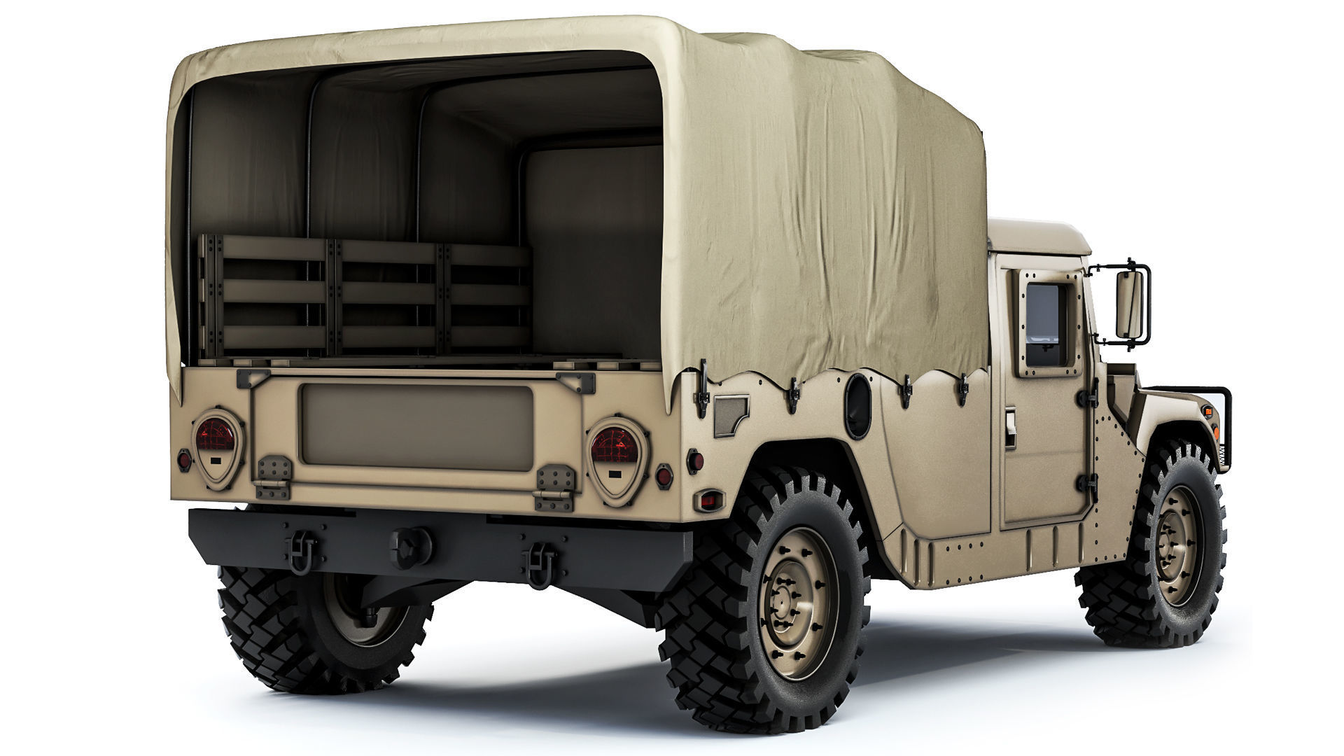 HMMWV M1038 2010 3D model_4