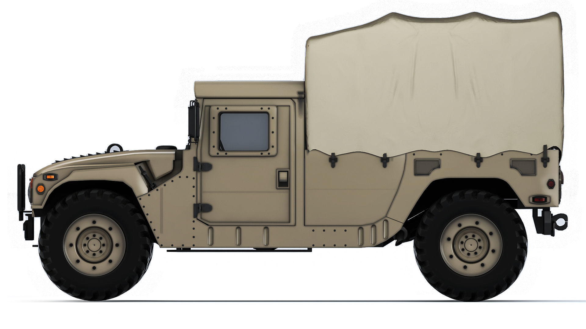 HMMWV M1038 2010 3D model_1