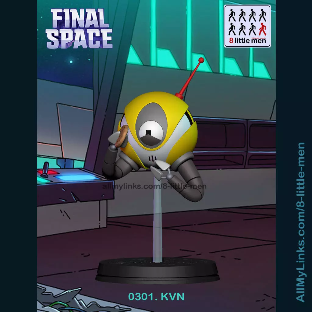 0301 KVN from Final Space 3D print model_0