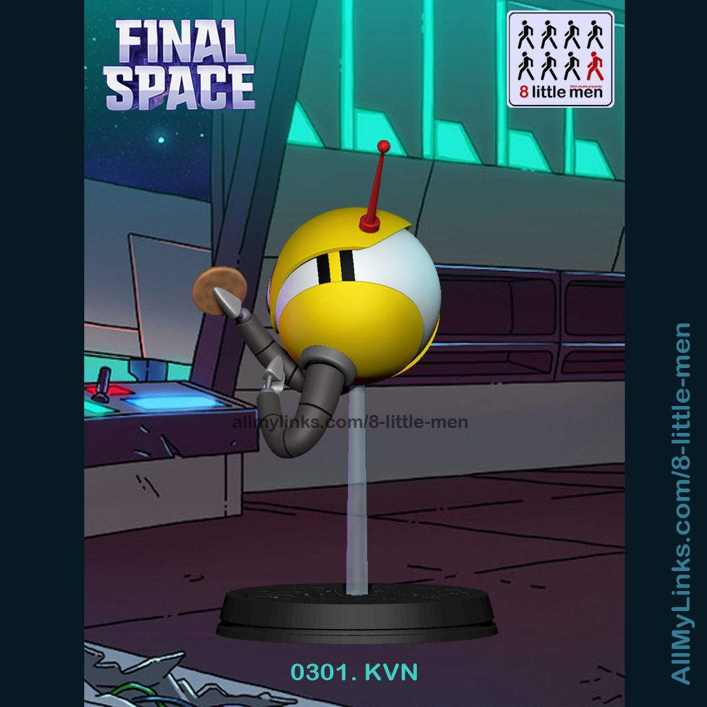 0301 KVN from Final Space 3D print model_2
