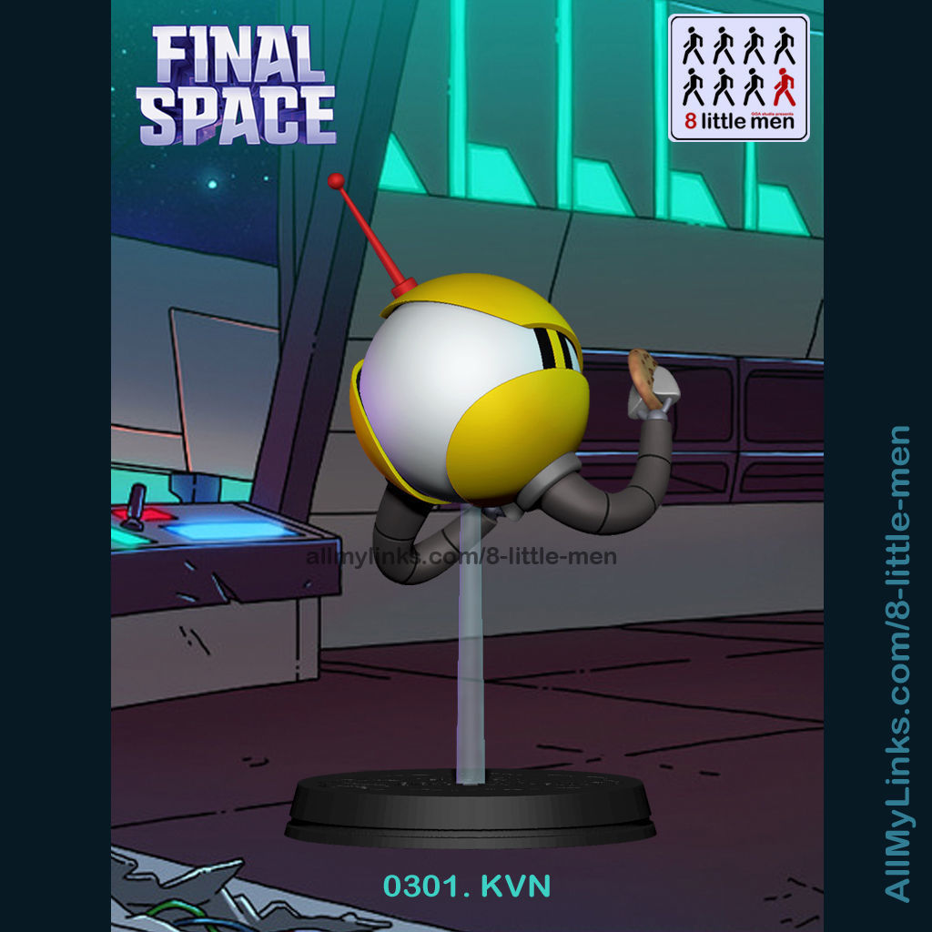 0301 KVN from Final Space 3D print model_4