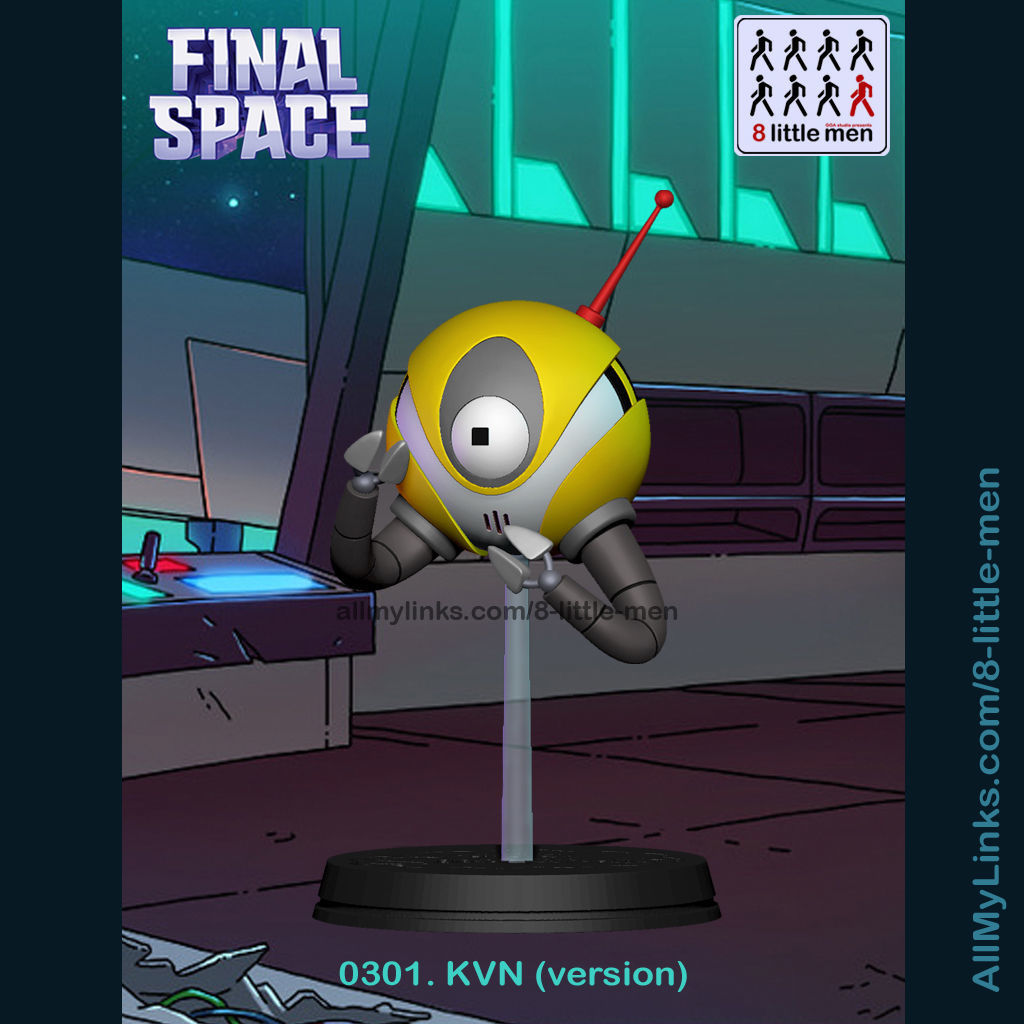 0301 KVN from Final Space 3D print model_6