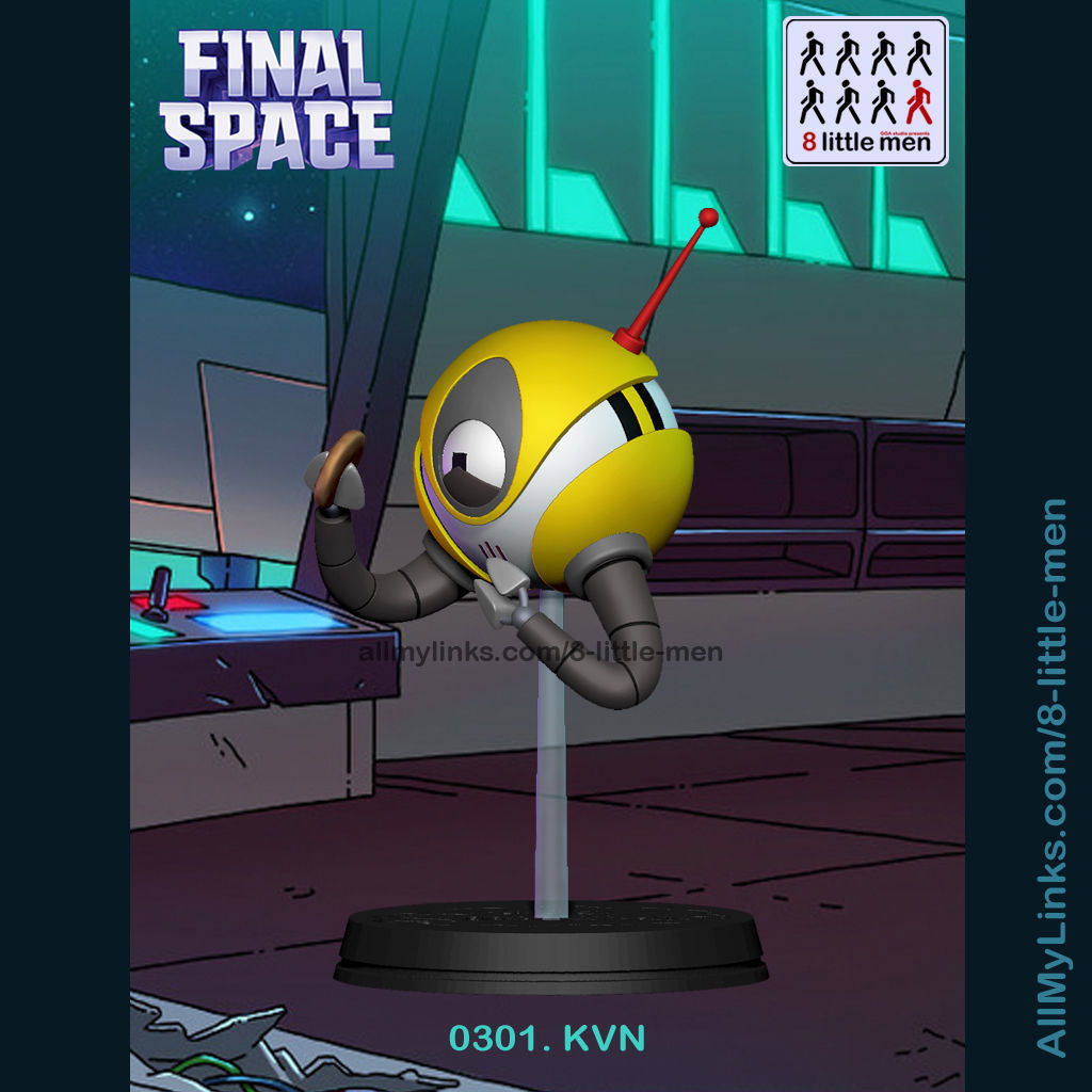 0301 KVN from Final Space 3D print model_1