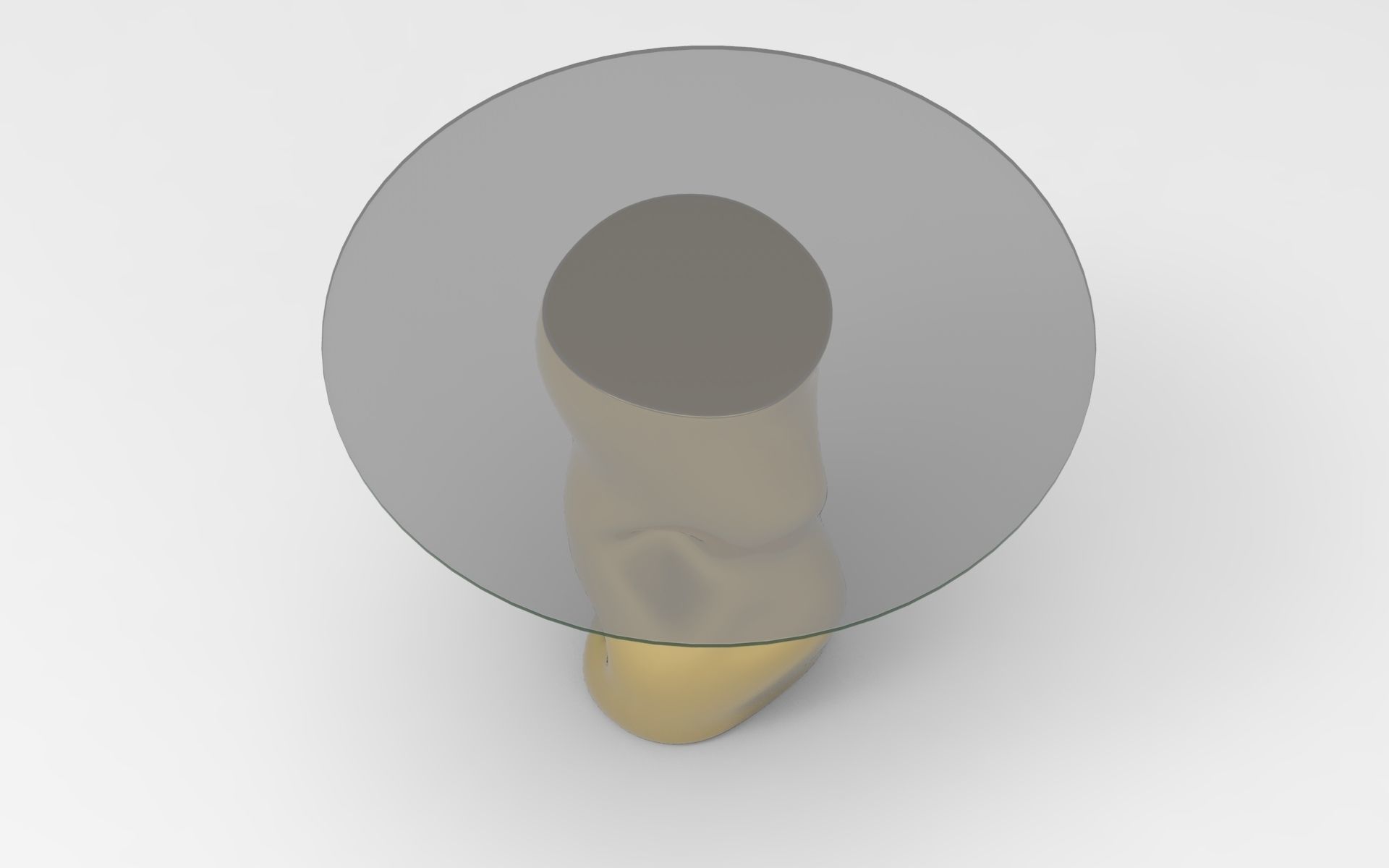 Dalf Side Table Low-poly 3D model_1