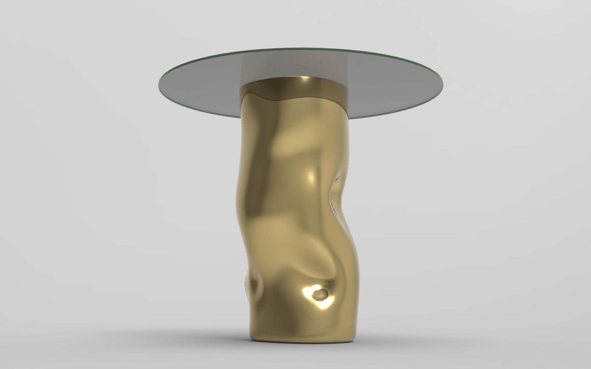 Dalf Side Table Low-poly 3D model_2