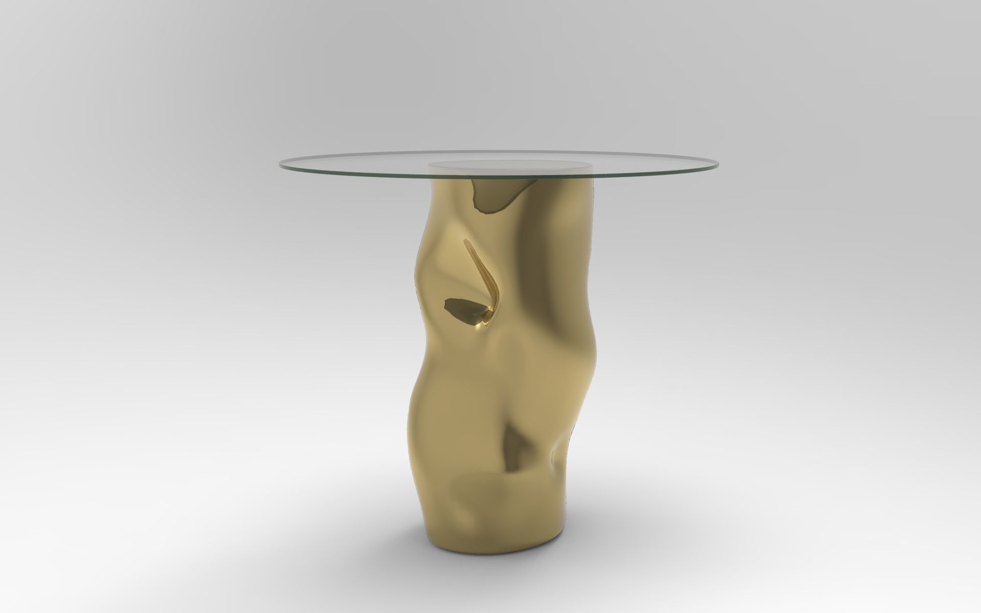 Dalf Side Table Low-poly 3D model_3