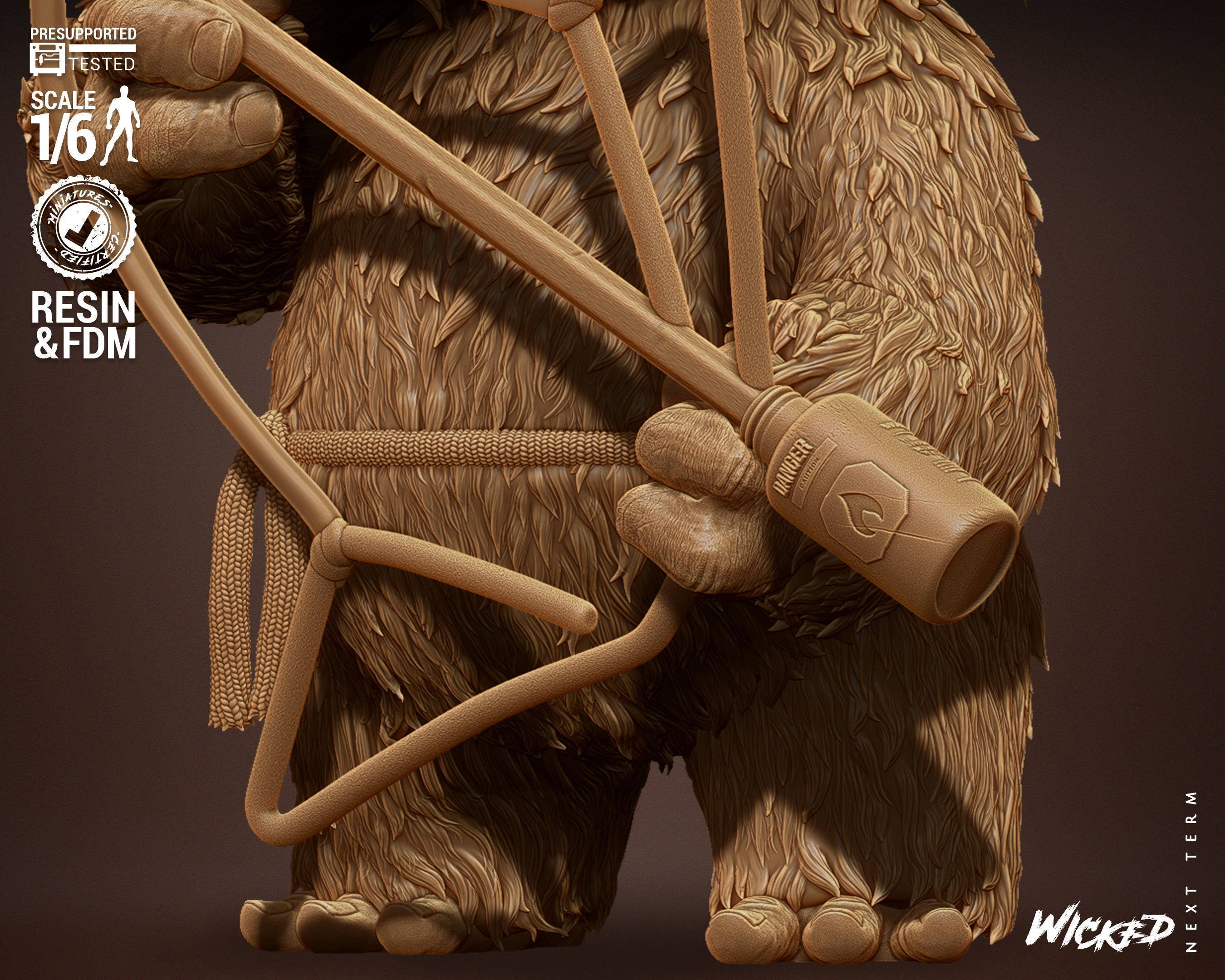 Wicked Gremlins Gizmo Sculpture Tested for 3D printing 3D print model_31