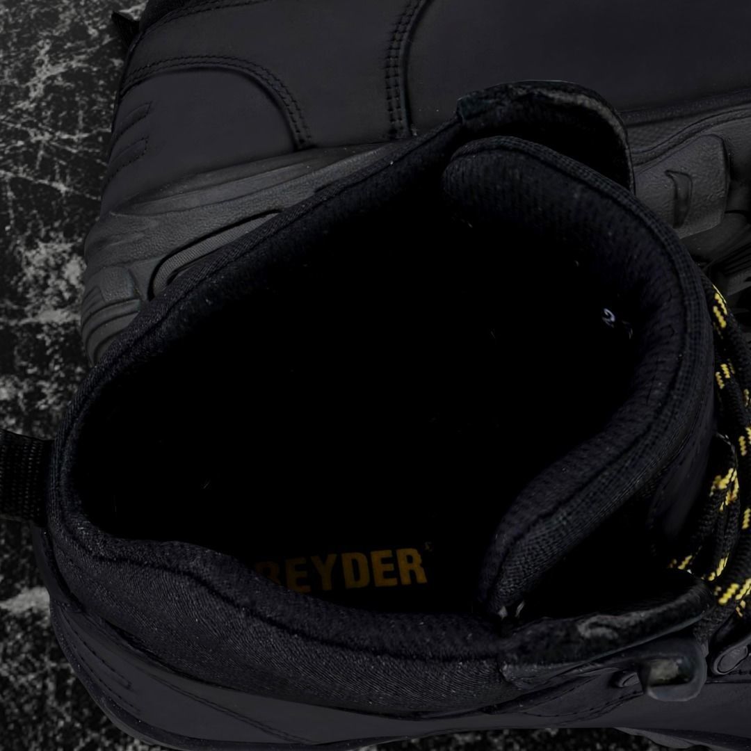 GREYDER 3D BOOTS - BLACK Low-poly 3D model_12