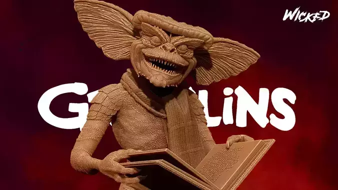 Wicked Gremlins Carols 4 Models Tested for 3D printing