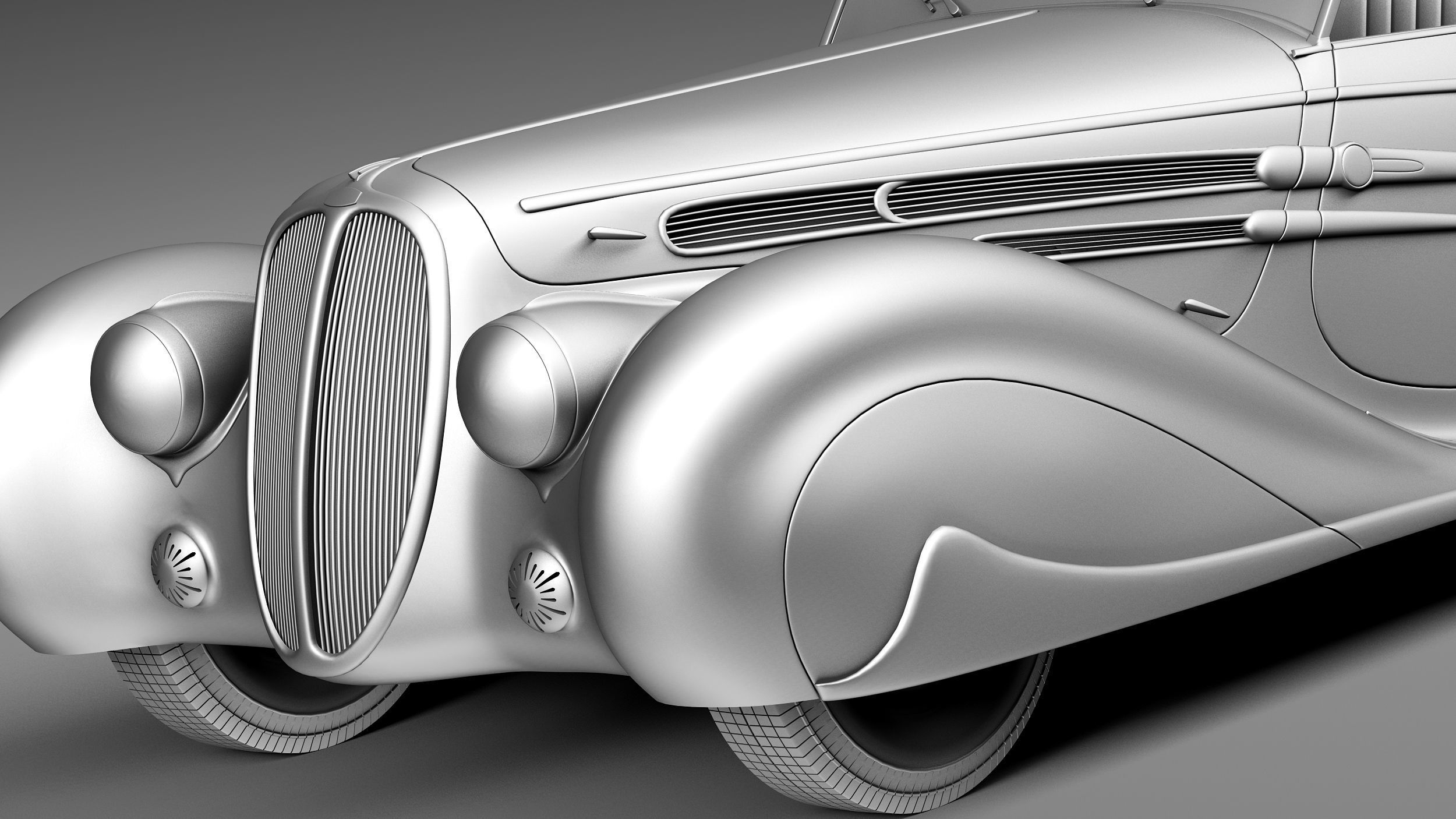 Delahaye T165 1939 3D model_10
