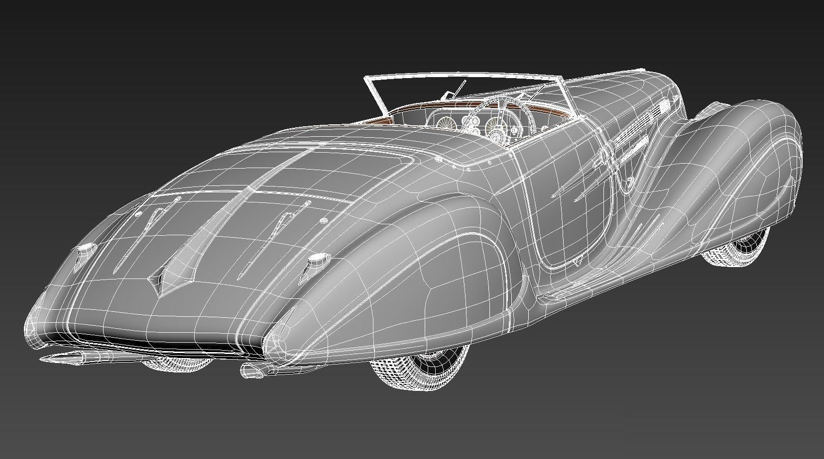 Delahaye T165 1939 3D model_18