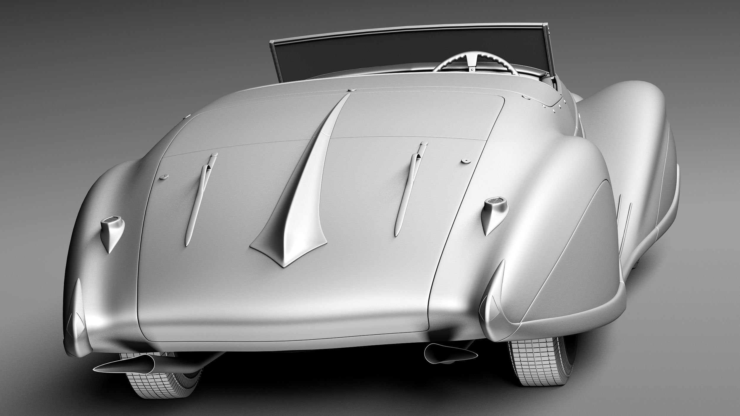 Delahaye T165 1939 3D model_13