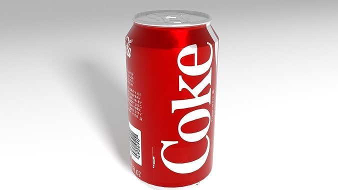 Coca Cola can 3D model