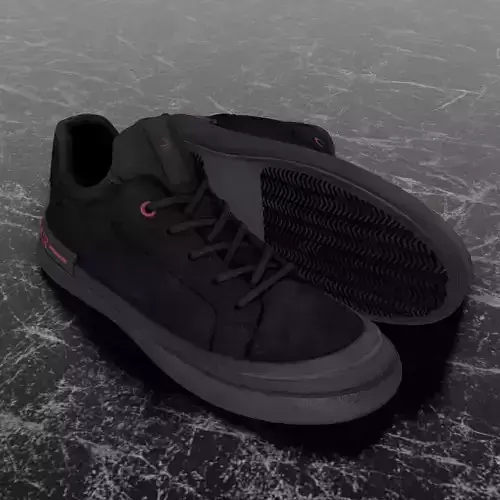 GREYDER 3D SHOES - AIR - SUEDE Low-poly 3D model