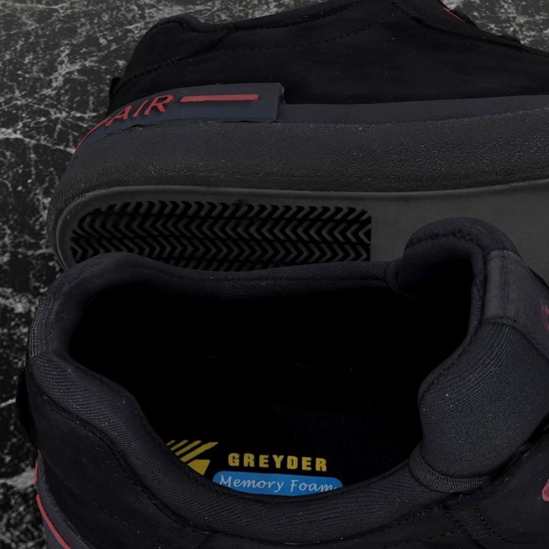 GREYDER 3D SHOES - AIR - SUEDE Low-poly 3D model_11