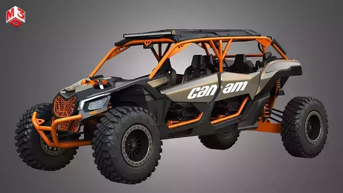 Can-Am Maverick X3 - 4 Doors 3D model
