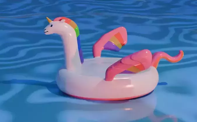 Pool inflatable