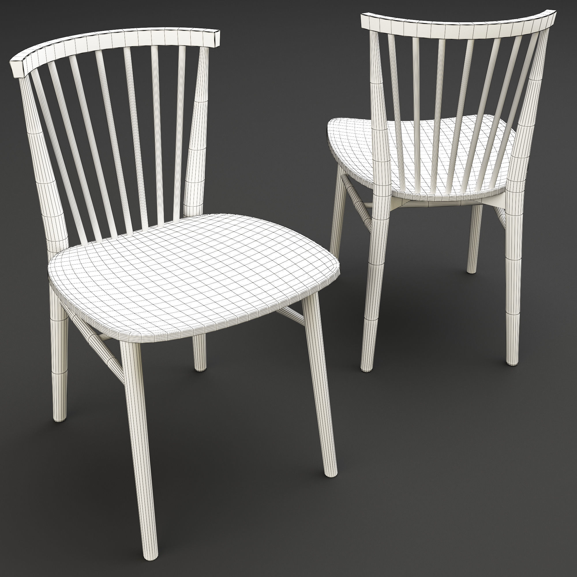 Dining set 17 3D model_5