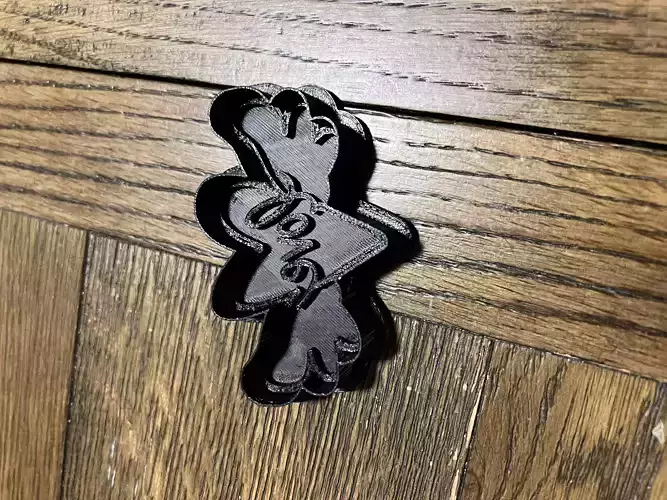 Valentines Love Wing Cookie Cutter and Stamp