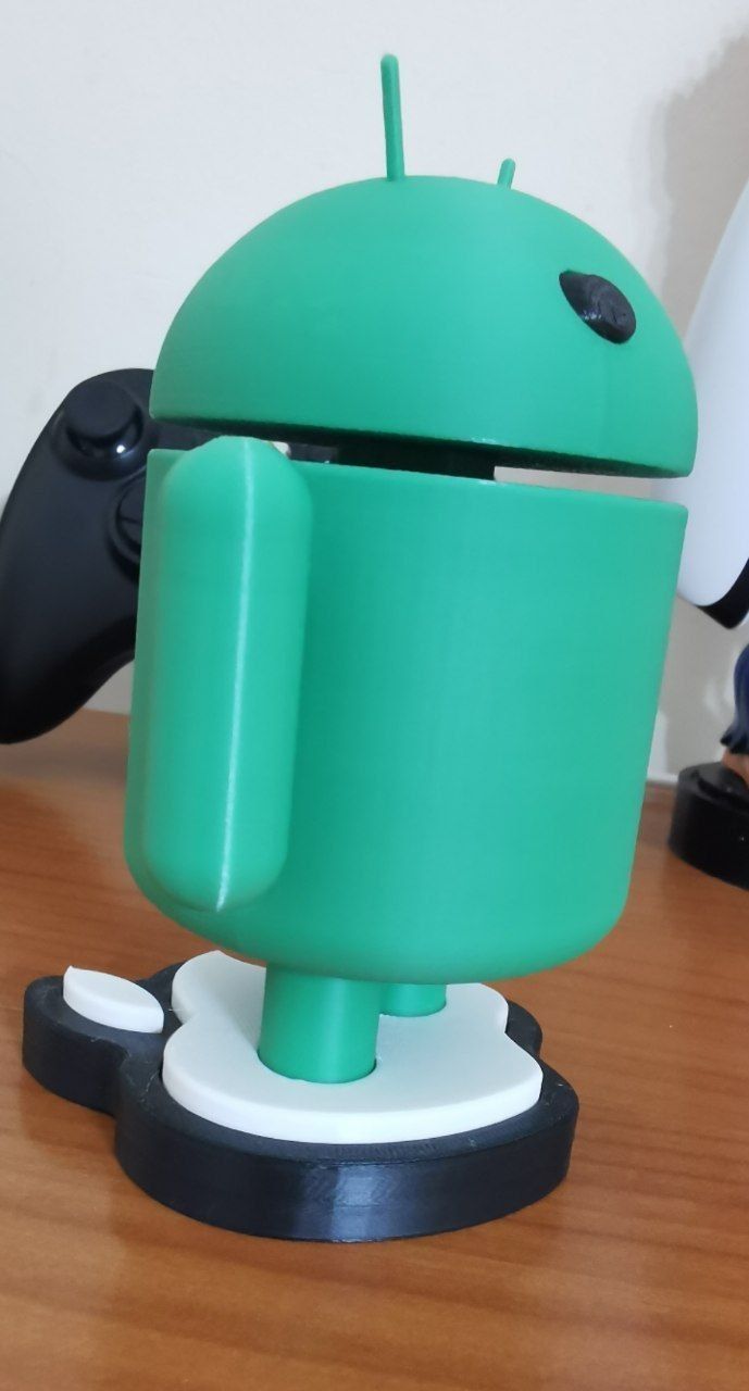 Android vs Apple 3D print model_2