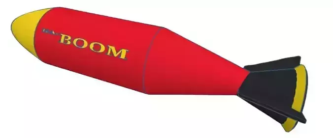 BOMBS AWAY - Fortnite Glider 3D print model