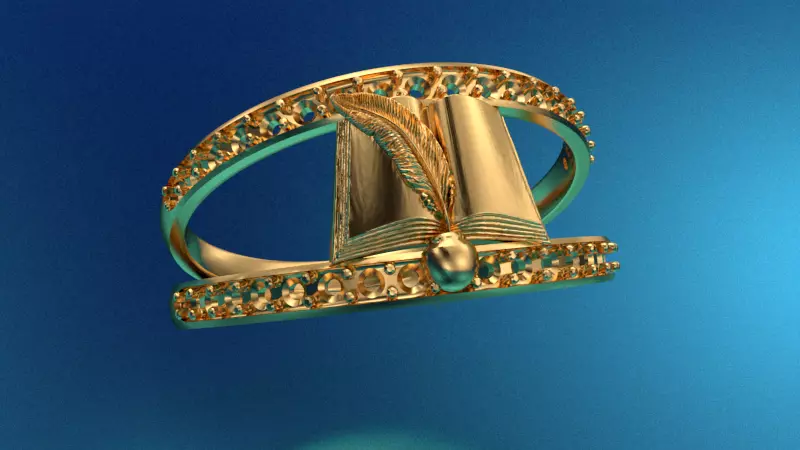 anillo de graduacion 3D print model