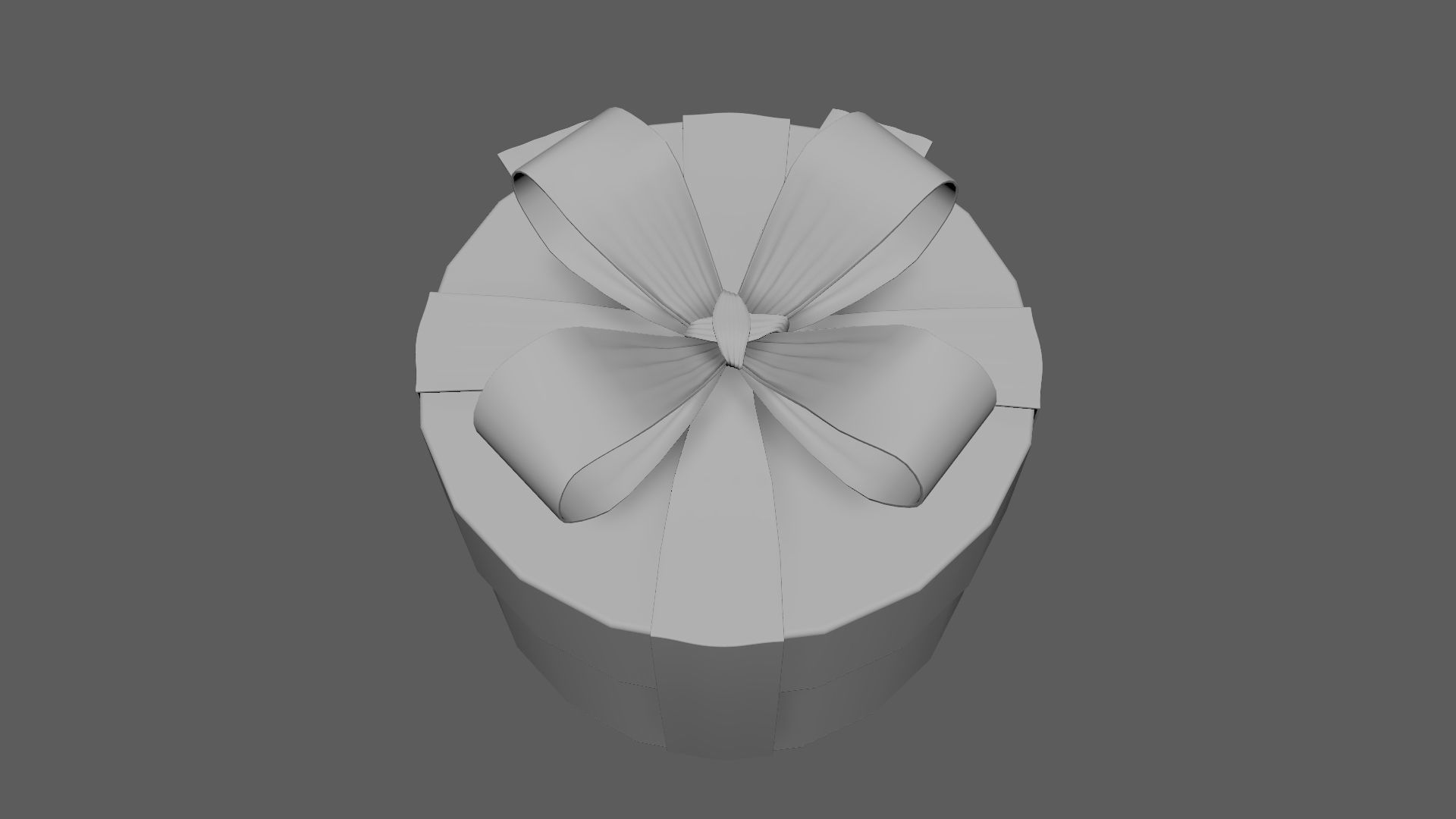 Christmas Gift Box 09 - V3 Low-poly 3D model_8