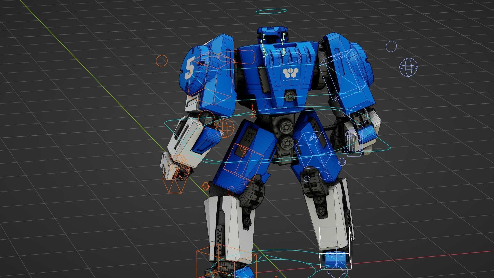 BATTLE DROID CRONOS  Rigged for Unreal Engine - Unity - MIXAMO 3D model_38
