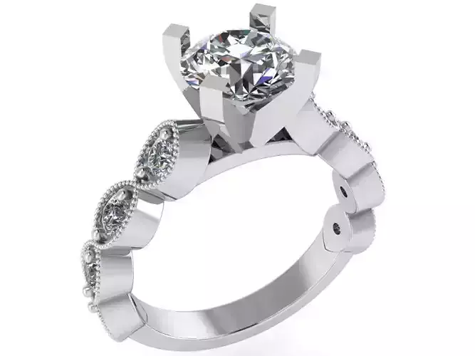 Peg Setting Ring 1077